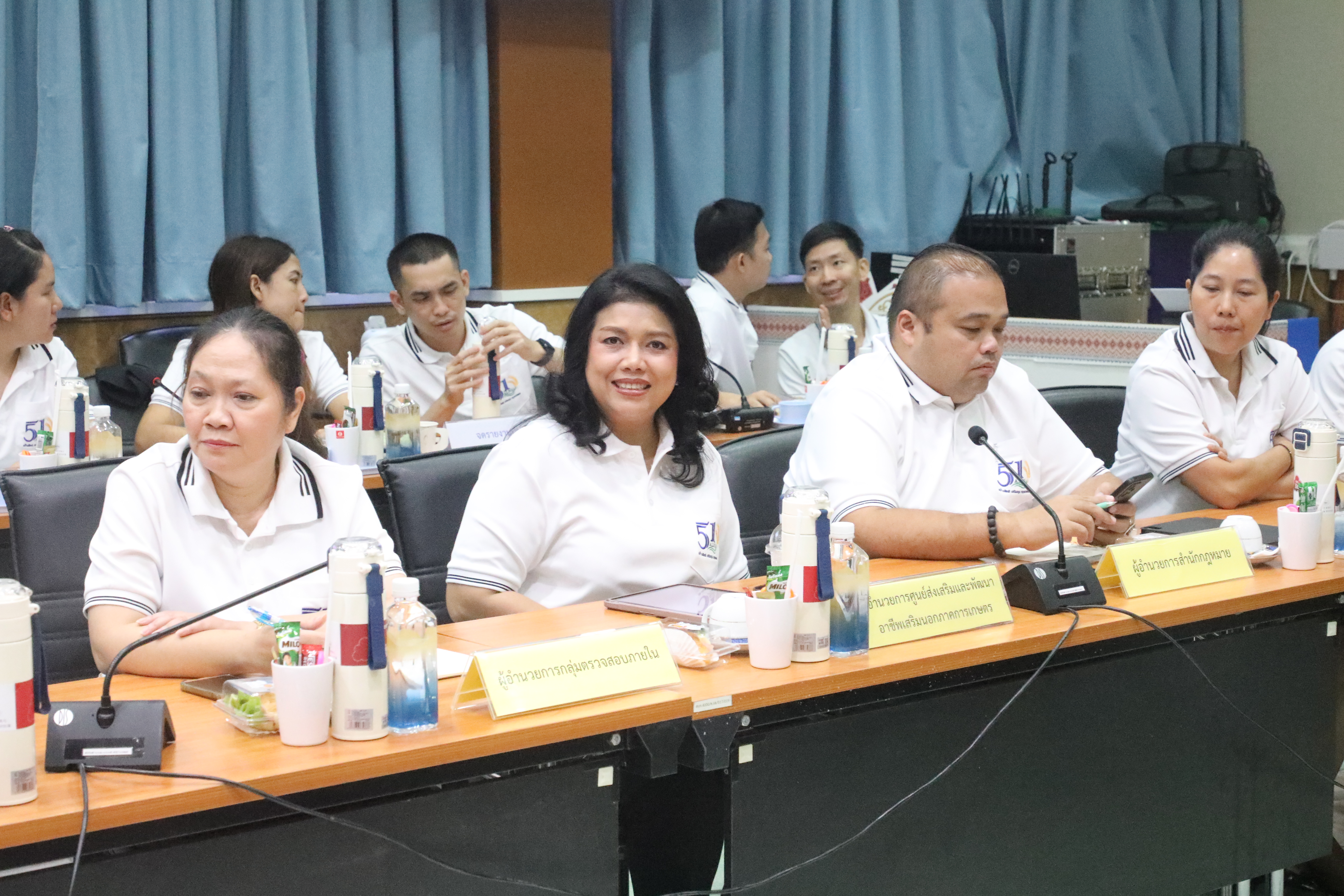 title - รองปลัด กษ. ประชุมสัญจร 5 หน่วยงานภายใต้การกำกับดูแล ณ ส.ป.ก. 